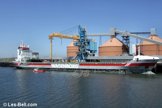 Cargo ship Vancouverborg at Blyth.