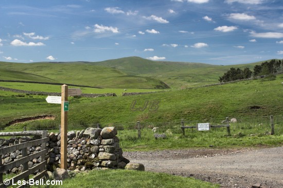 Shill Moor seen from Hartside.