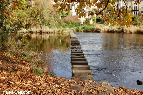 Morpeth stepping stones.