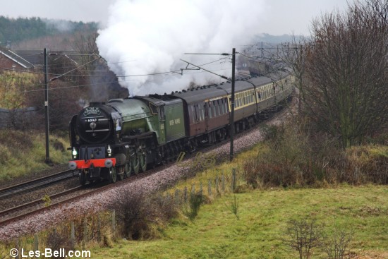 Tornado, Pegswood Station, Northumberland.