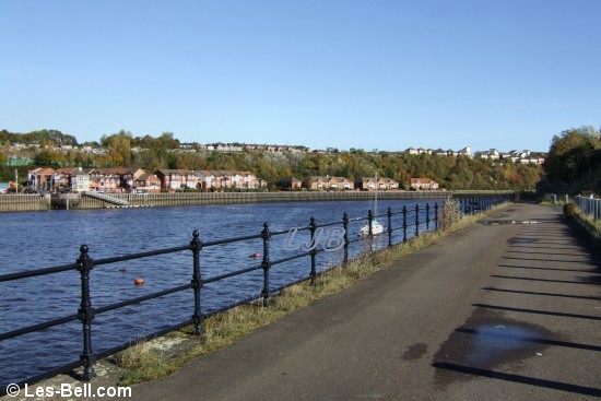 View across the River Tyne from Felling.