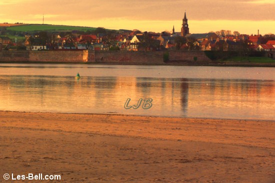 River Tweed at Spittal.