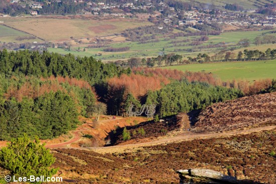 Simonside Hills, Northumberland.