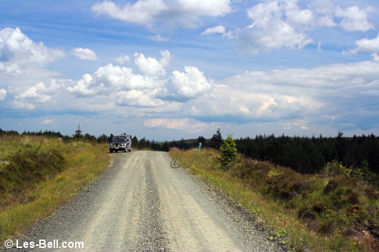 Kielder Forest Drive.
