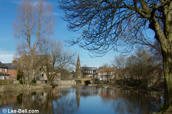 River Wansbeck, Morpeth, Northumberland.