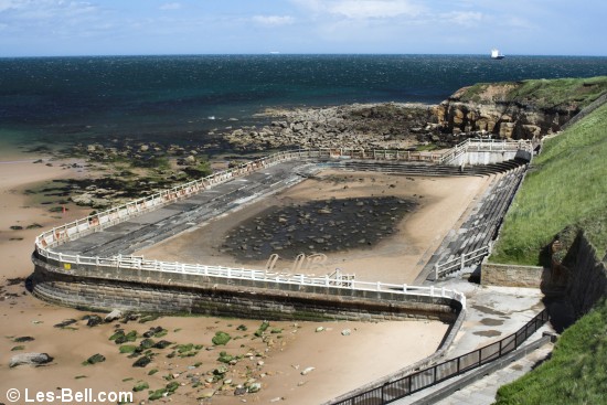 Old swimming pool, Tynemouth.