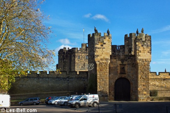 Alnwick Castle, Northumberland.