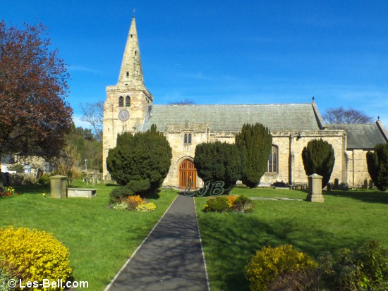 St. Lawrence Church, Warkworth, Northumberland.  