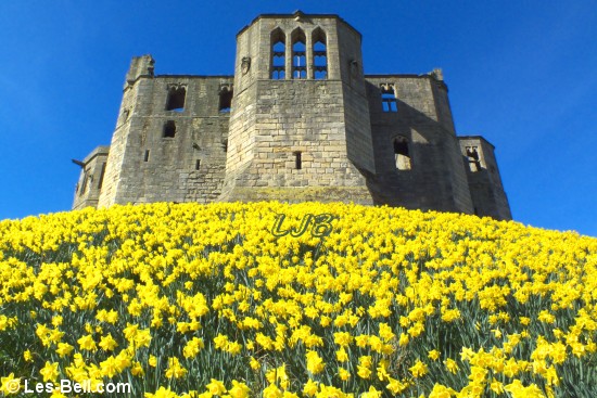 Warkworth Castle, Northumberland.  