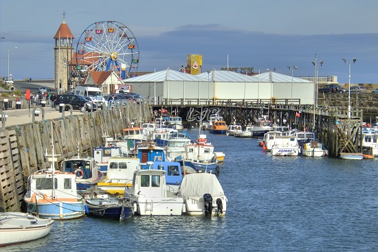 View along the quayside.