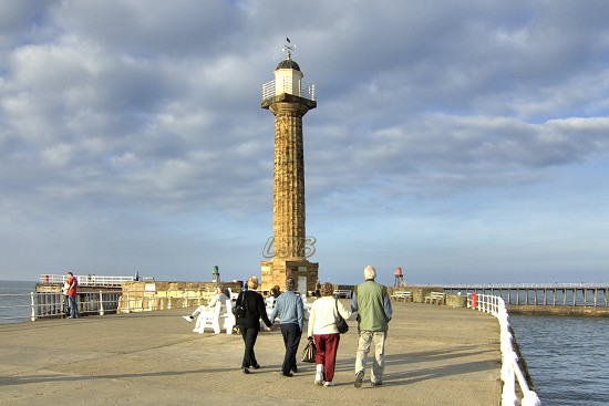 The west pier.