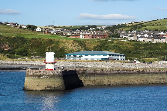 View from the West Pier to the North Pier.