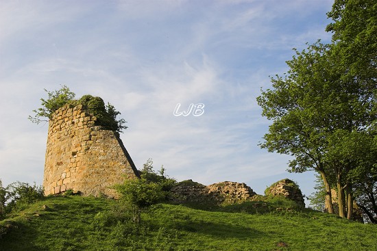 Mitford Castle, near Morpeth