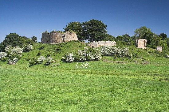 Mitford Castle, near Morpeth