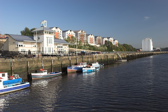 River Tyne, Ouseburn, Newcastle.